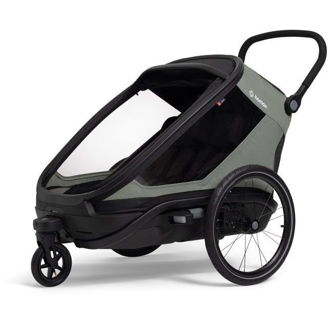 Hamax Green/Black Outback Next Bicycle Trailer Dobbelt