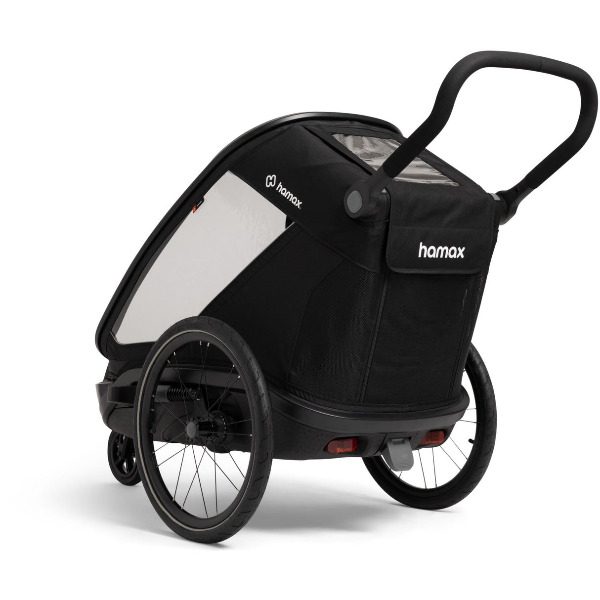 Hamax Cykelanhænger Outback Next Enkelt Black