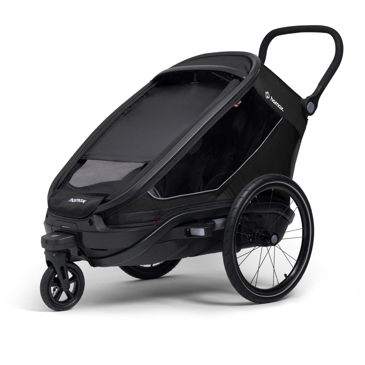 Hamax Cykelanhænger Outback Next Enkelt Black