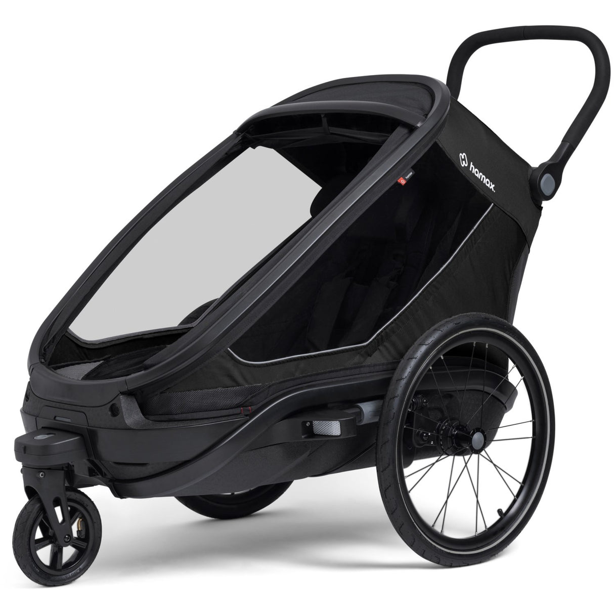 Hamax Cykelanhænger Outback Next Enkelt Black