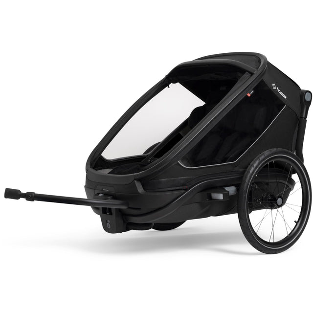 Hamax Black Outback Next Bicycle Trailer Dobbelt