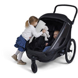 Hamax Black Outback Next Bicycle Trailer Dobbelt