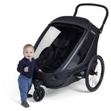 Hamax Black Outback Next Bicycle Trailer Dobbelt