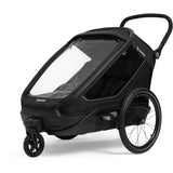 Hamax Black Outback Next Bicycle Trailer Dobbelt