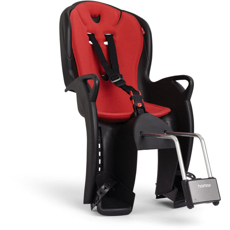 Hamax Black/Red Padding Kiss Child Bike Sæde Frame Mounted