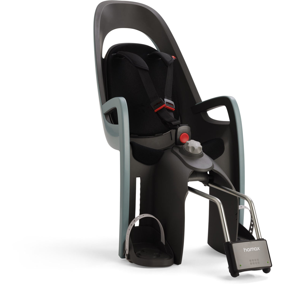 Hamax Green/Black Padding Caress Child Bike Sæde Frame Mounted