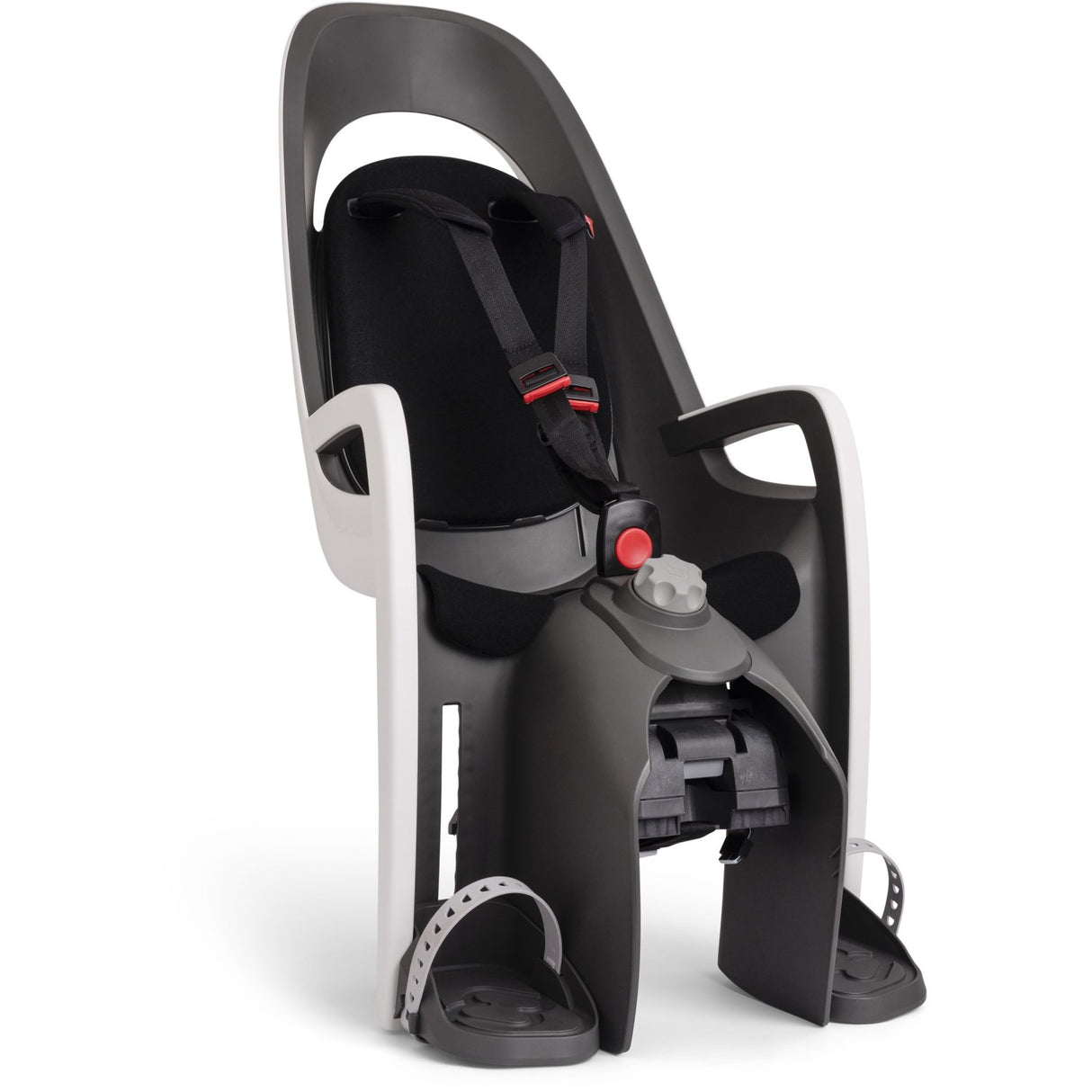 Hamax White/Black Padding Caress Child Bike Sæde Rack Mounted