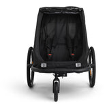 Hamax Black Traveller Bicycle Trailer Dobbelt