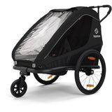 Hamax Black Traveller Bicycle Trailer Dobbelt