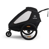 Hamax Black Traveller Bicycle Trailer Dobbelt