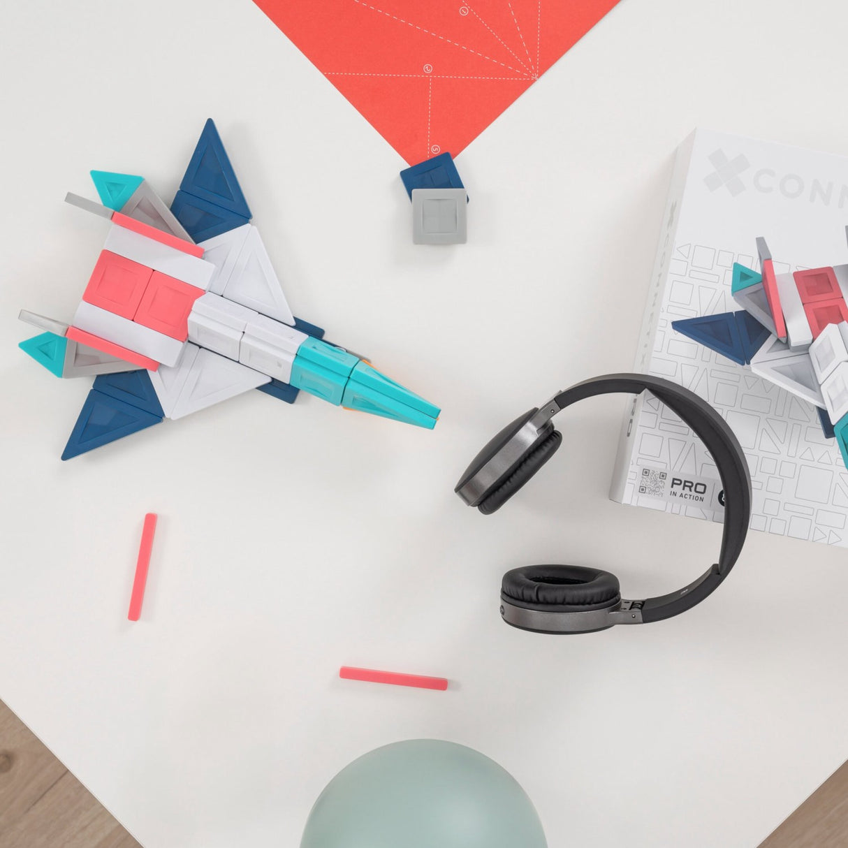 Connetix Multicolour Pro Constructor Sæt 70 Pcs