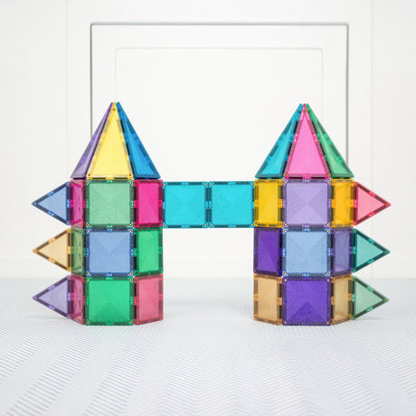 Connetix Multicolour Glitter Castle Pak