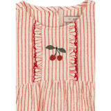 Konges Sløjd Amour Stripe Ellie Flæse Romper Gots