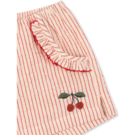 Konges Sløjd Amour Stripe Ellie Flæse Shorts Gots