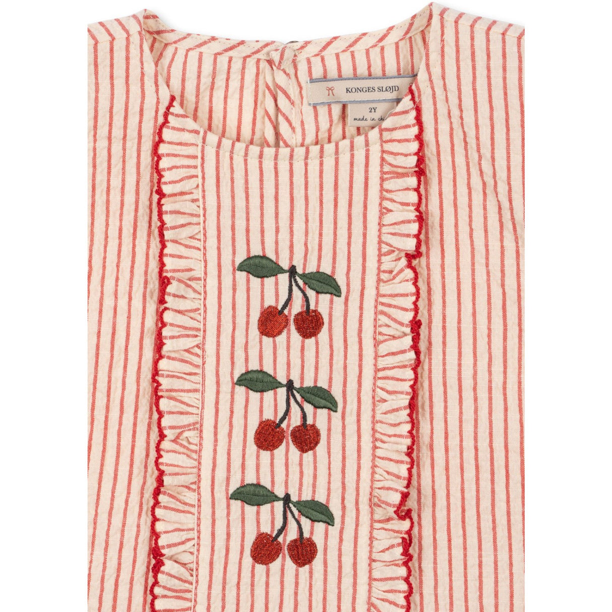 Konges Sløjd Amour Stripe Ellie Flæse Top Gots