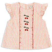Konges Sløjd Amour Stripe Ellie Flæse Top Gots