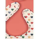 Konges Sløjd Coeur Colore/Faded Rose 2 Pak Dinner Hagesmæk