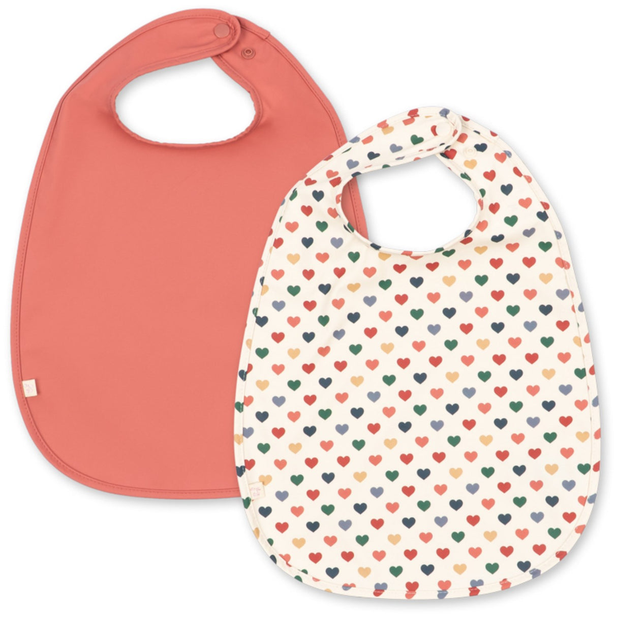 Konges Sløjd Coeur Colore/Faded Rose 2 Pak Dinner Hagesmæk