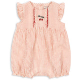 Konges Sløjd Amour Stripe Ellie Flæse Romper Gots