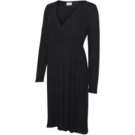 Mama;licious Black Mltrinity Tess Abk Ls Jrs Kjole 2F