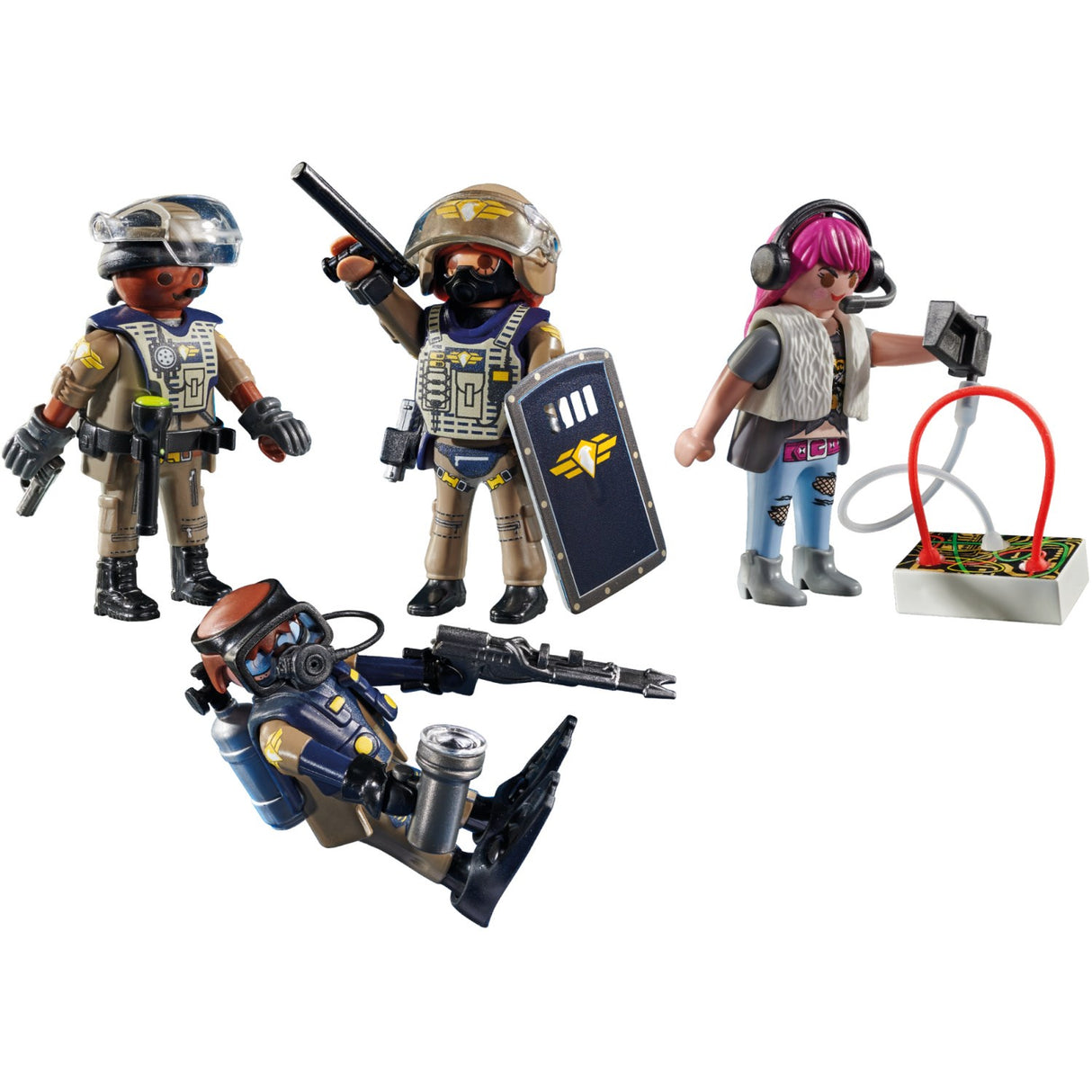 Playmobil® Tactical Unit Figur Sæt