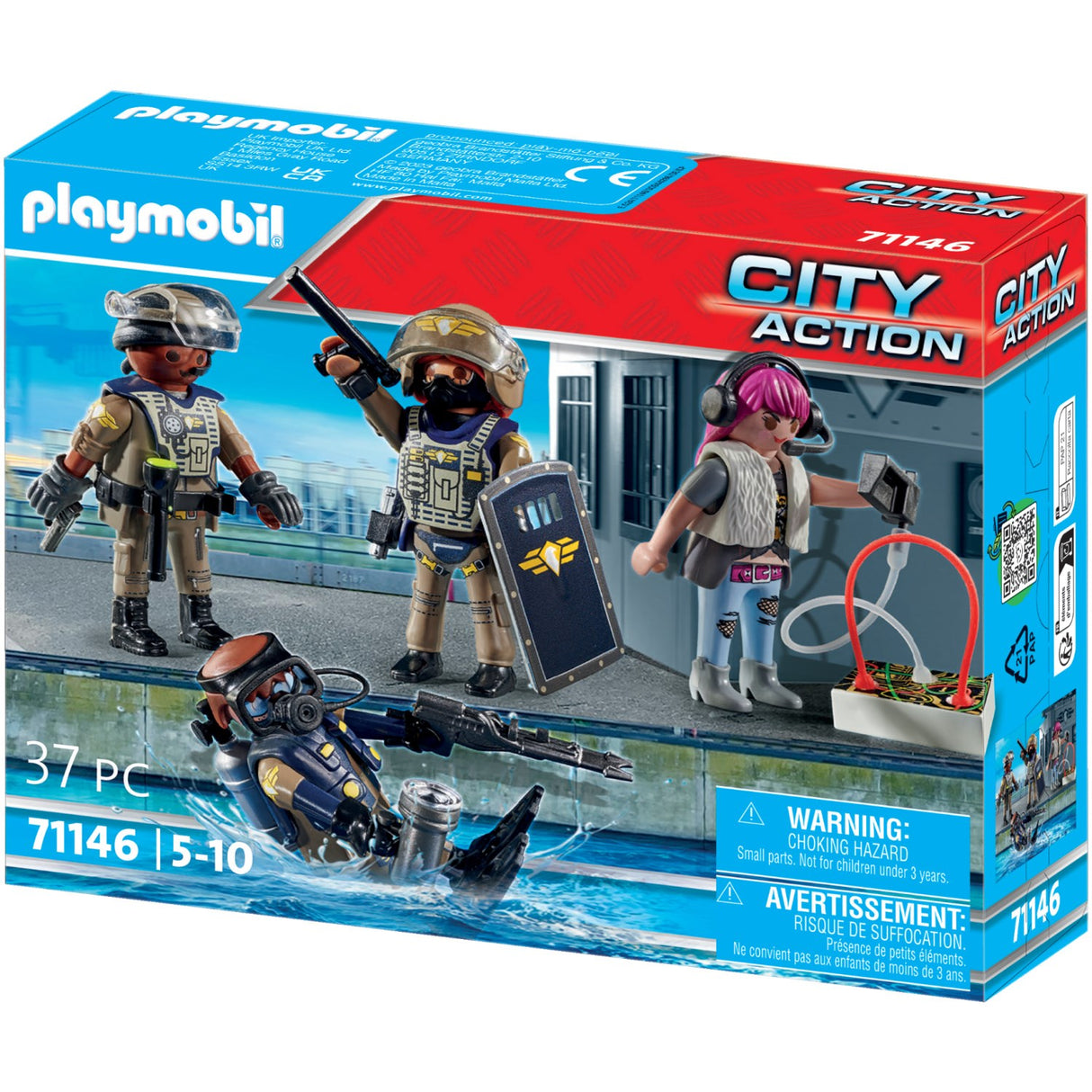 Playmobil® Tactical Unit Figur Sæt