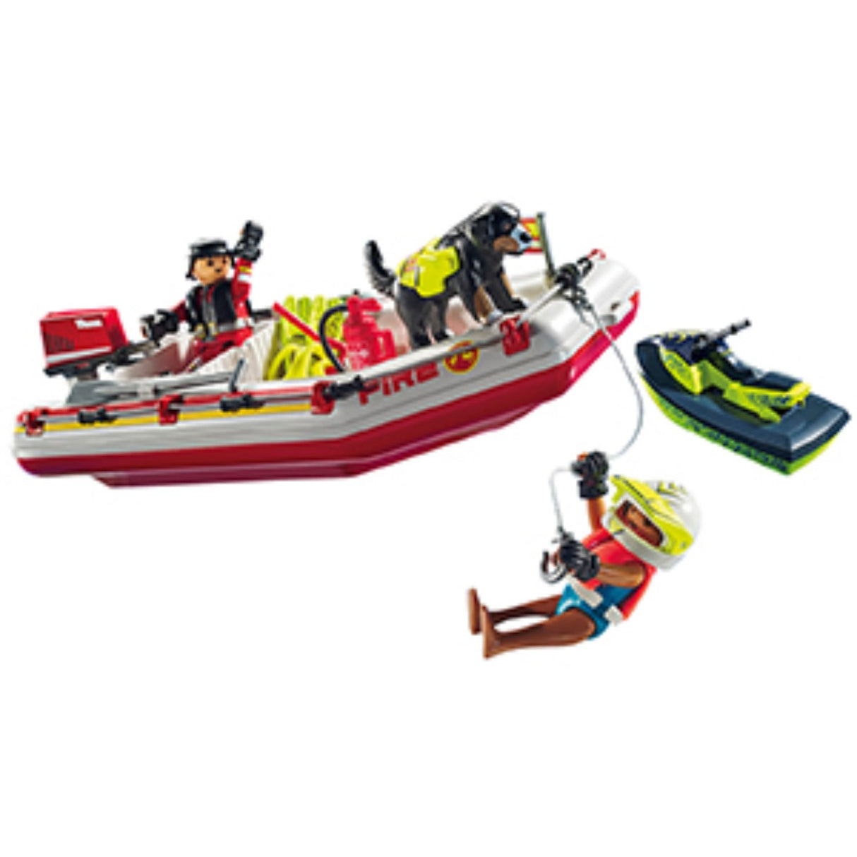 Playmobil® Fireboat With Aqua Scooter