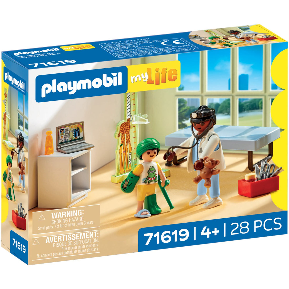 Playmobil® Pediatrician With Bamse Bjørn