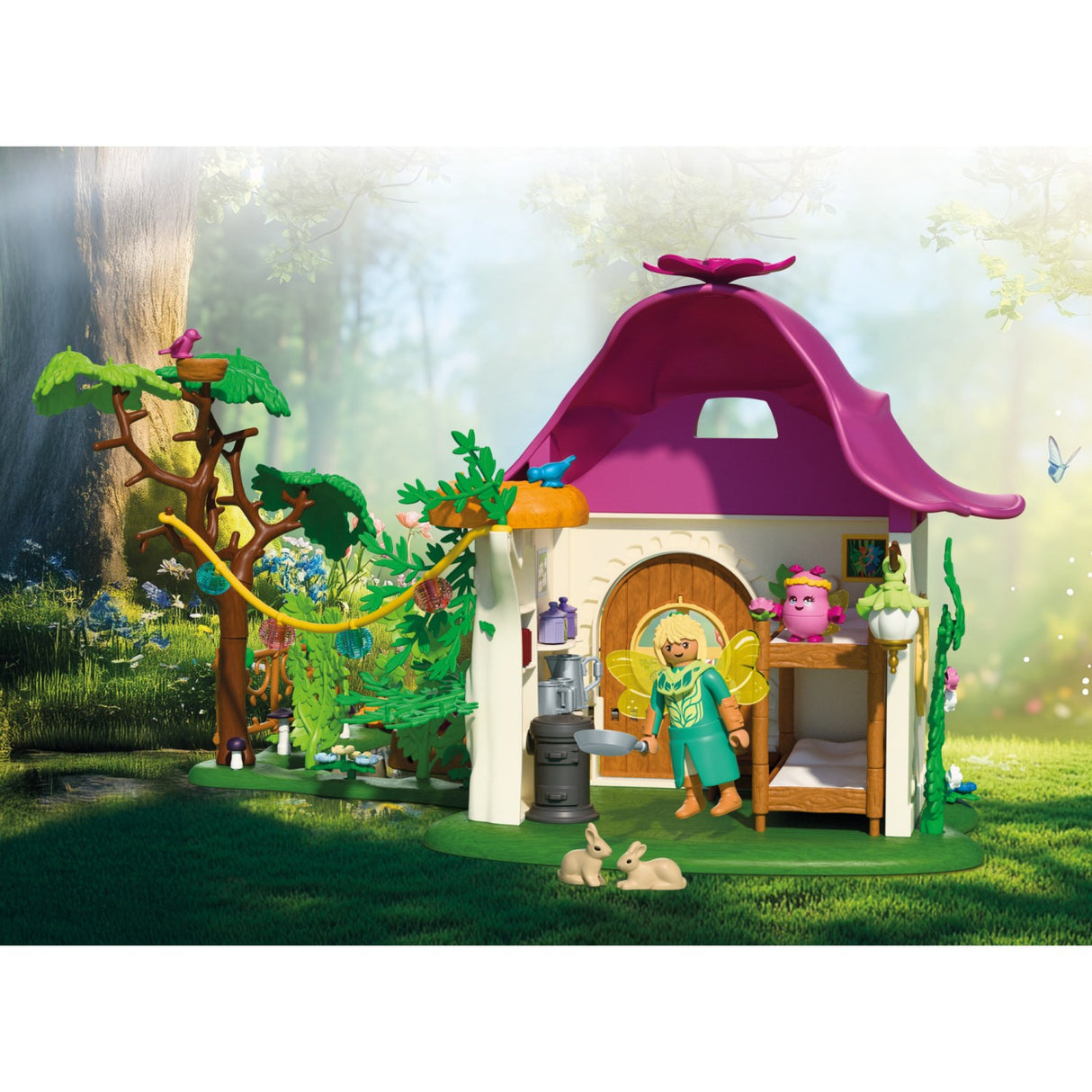 Playmobil® Cozy Fe Home With Golden Unicorn