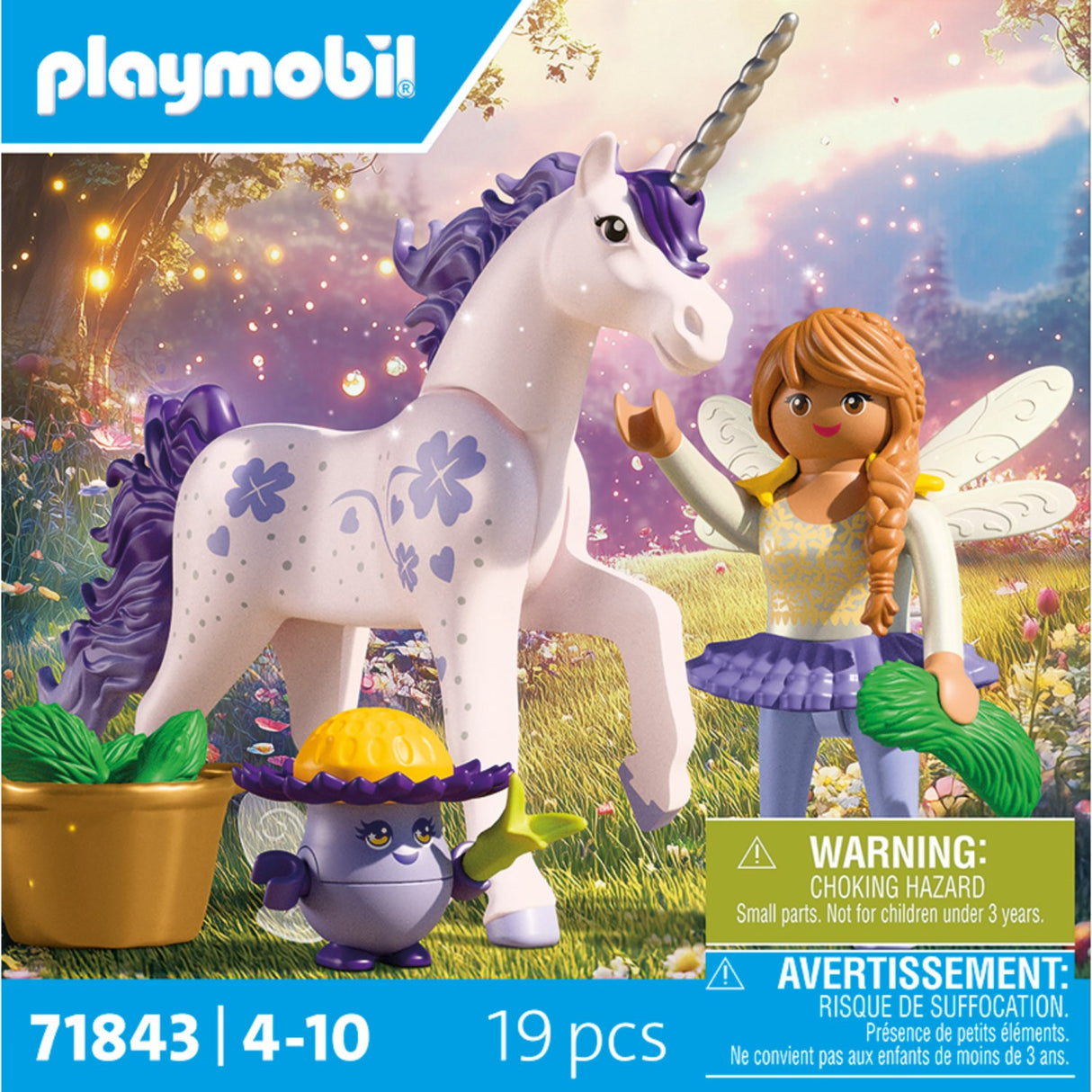Playmobil® Collectible Unicorn: Lucky Lavender With Fe