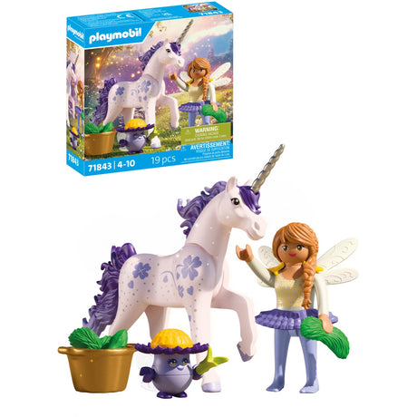 Playmobil® Collectible Unicorn: Lucky Lavender With Fe