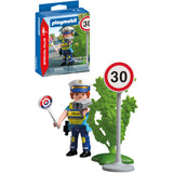 Playmobil® Police Officer With Speed Detector