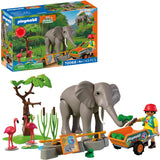 Playmobil® Elephant With Zookeeper