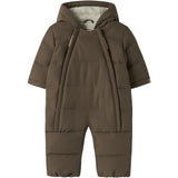 Lil'Atelier Dark Earth Nbnlamedow03 Puffer Flyverdragt Fo Lil