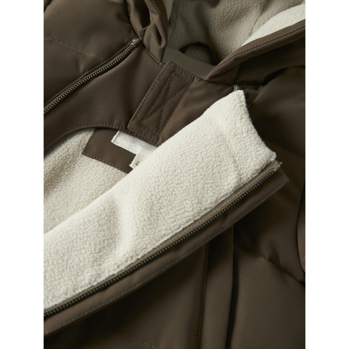 Lil'Atelier Dark Earth Nbnlamedow03 Puffer Flyverdragt Fo Lil