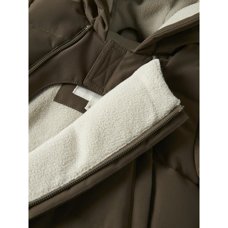 Lil'Atelier Dark Earth Nbnlamedow03 Puffer Flyverdragt Fo Lil