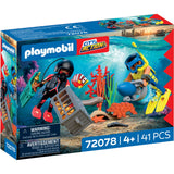 Playmobil® Police Diver With Treasure