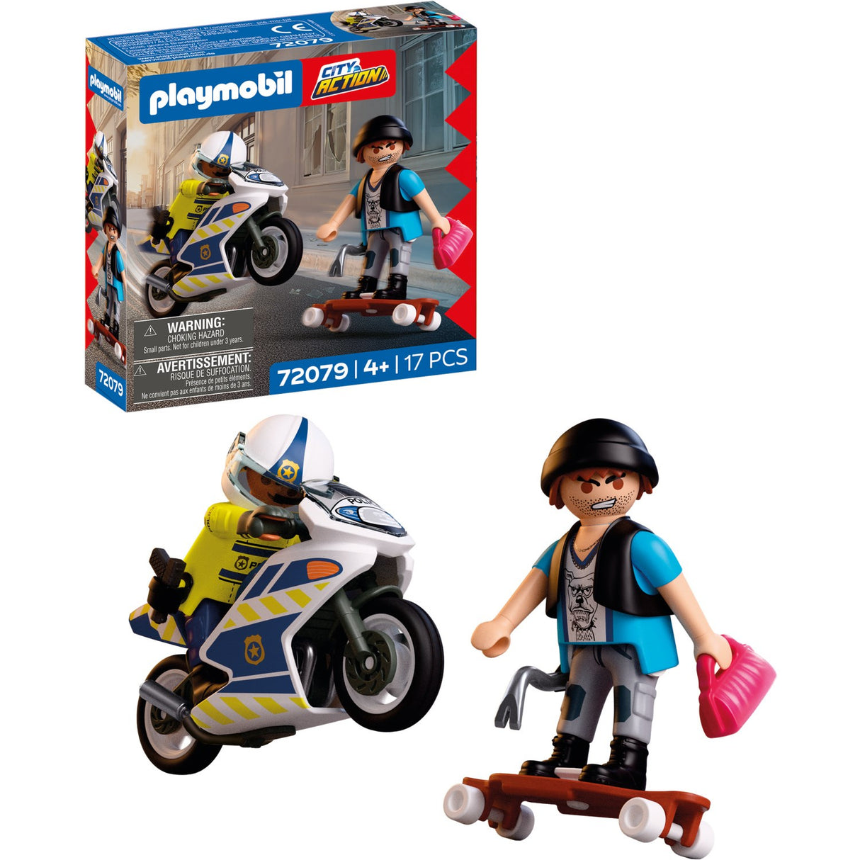Playmobil® Motorcycle Chase