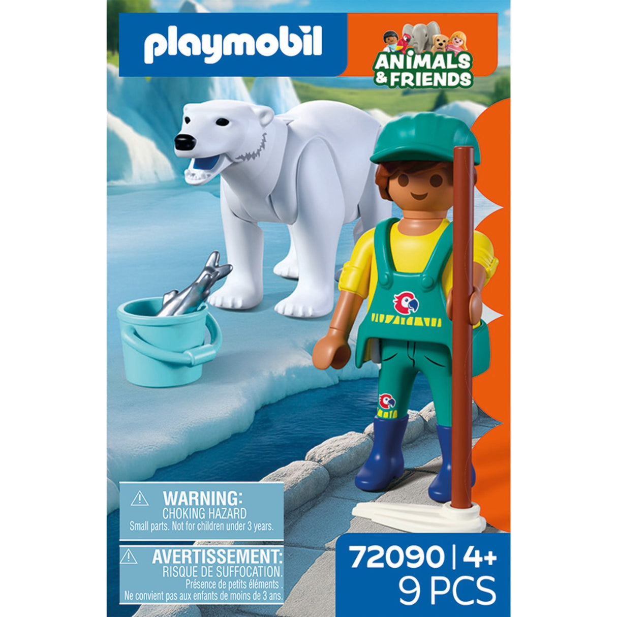 Playmobil® Zoo: Polar Bjørn And Zookeeper