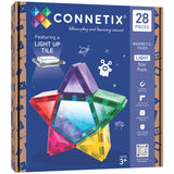 Connetix Multicolour Light Star Pak 28 Pcs