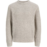Jack & Jones Junior Sea Salt Jjjaxon Strik Crew Neck Jnr