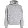 Jack & Jones Junior Light Grey Melange New Jcolegacy Sweat Scuba Hætte Jnr