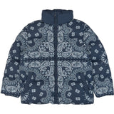 The New Navy Blazer AOP Tnullvar Puffer Jakke