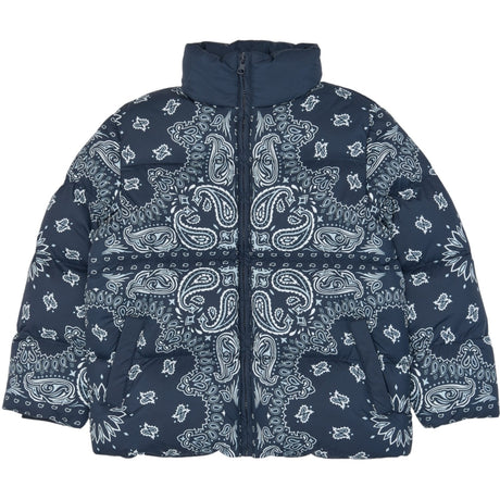 The New Navy Blazer AOP Tnullvar Puffer Jakke
