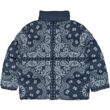 The New Navy Blazer AOP Tnullvar Puffer Jakke