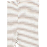 THE NEW Siblings Taupe Gray Striped Tn Tnsbvitus Rib Leggings