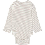 THE NEW Siblings Taupe Gray Striped Tn Tnsbvitus L_S Rib Body