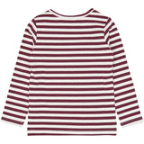 THE NEW Siblings Gardenia Striped Tnstfro L_S Rib Tee