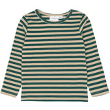 THE NEW Siblings June Bug Striped Tnstfro L_S Rib Tee