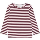 THE NEW Siblings Gardenia Striped Tnstfro L_S Rib Tee